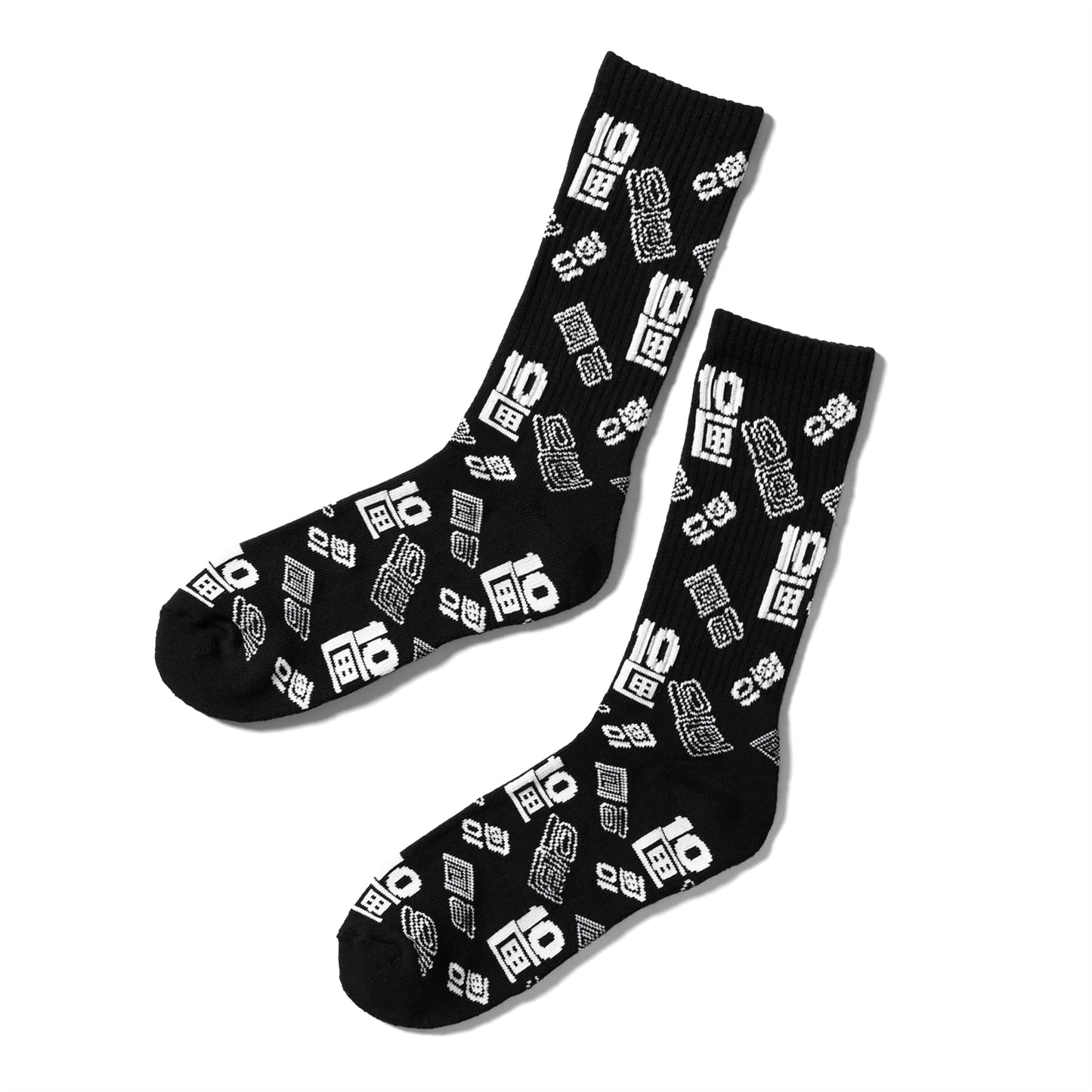 Box Socks | Black