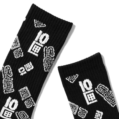 Box Socks | Black