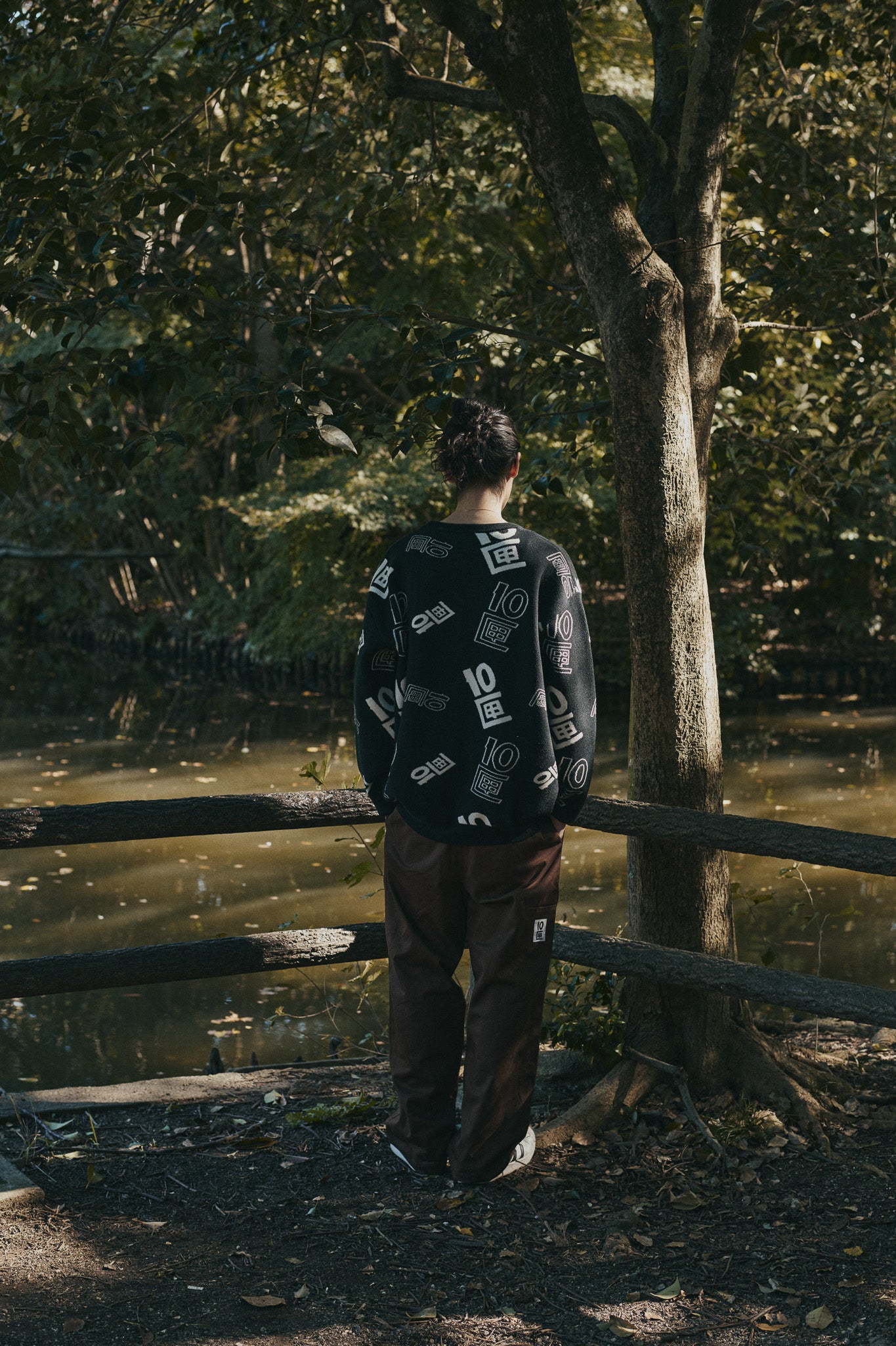 OG Logo Jacquard Sweater | Black