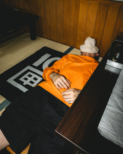 BOX L/S Tee | Orange