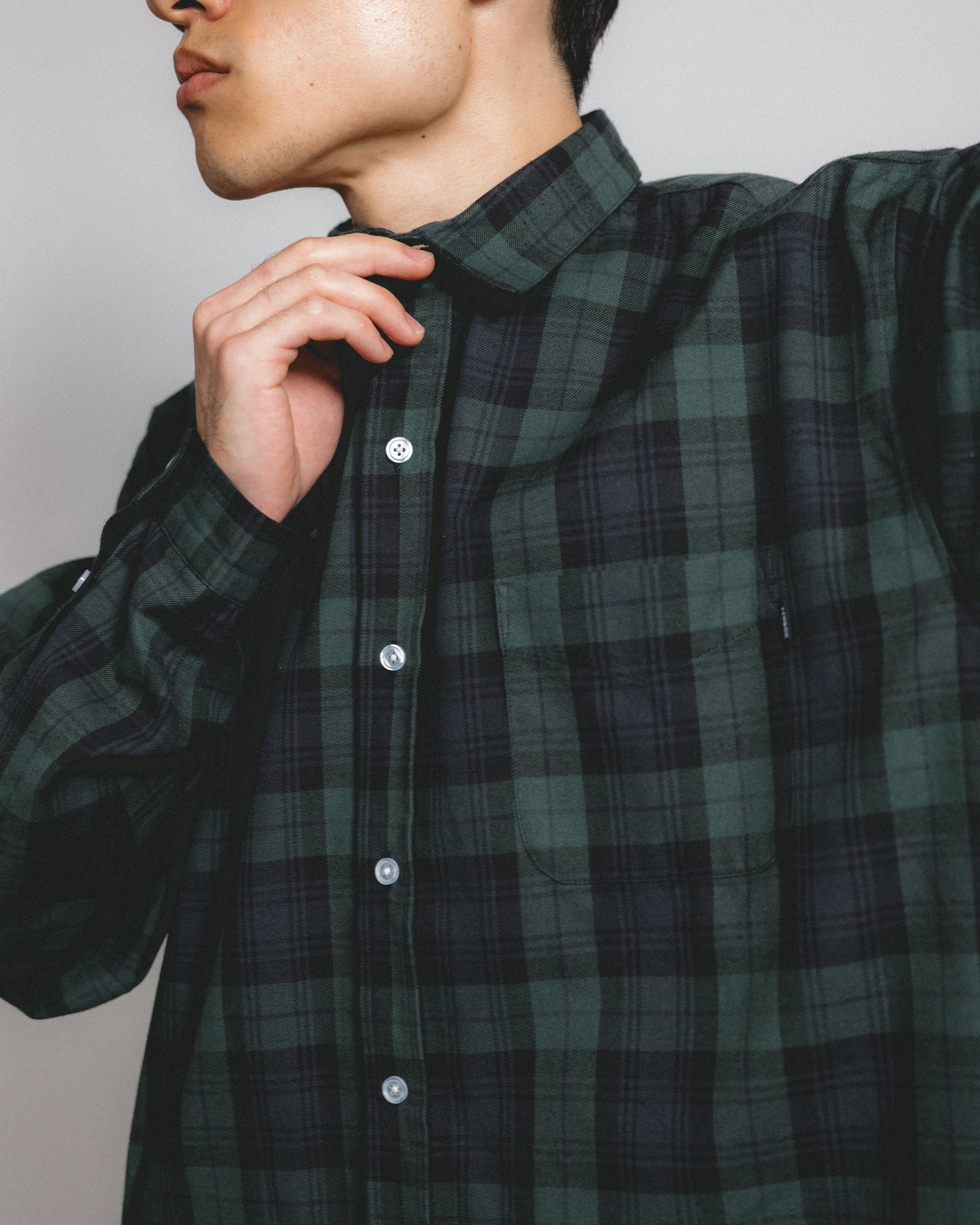 Oxford L/S Shirt | Black Watch