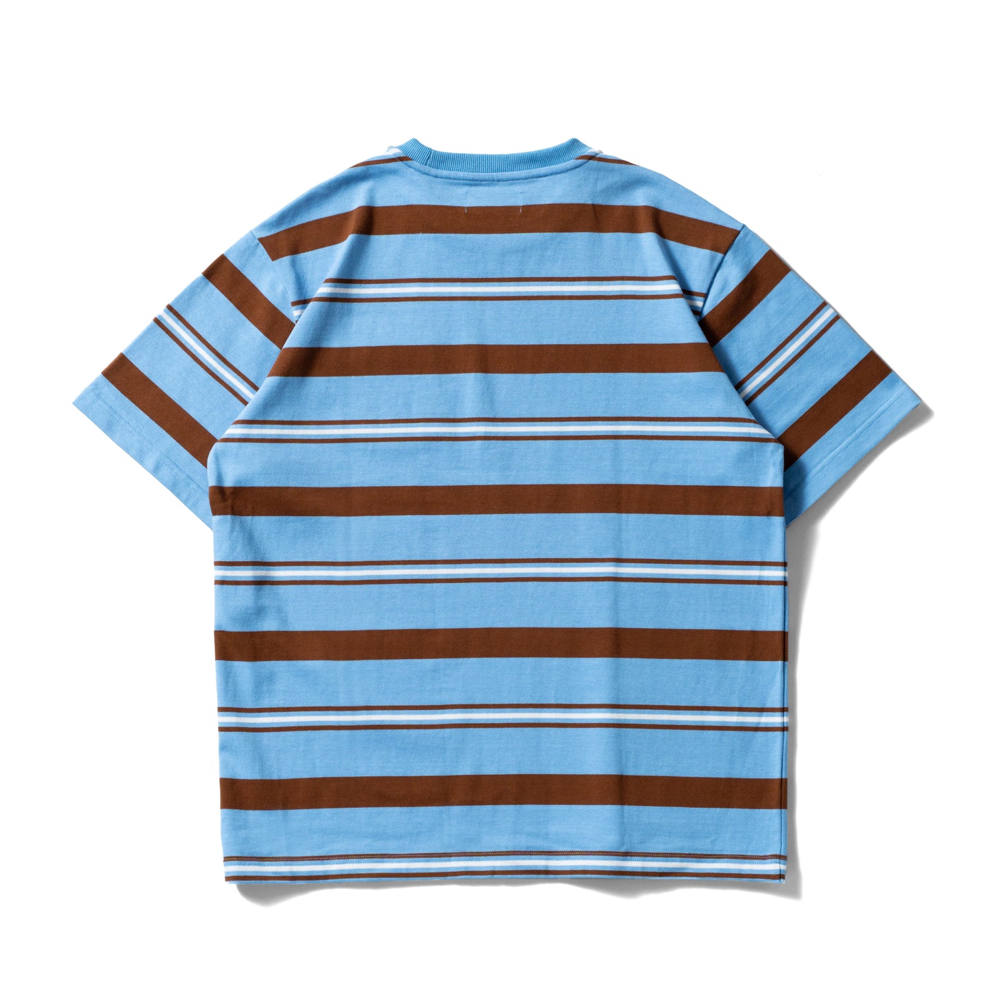 Pocket S/S Tee | Blue Border