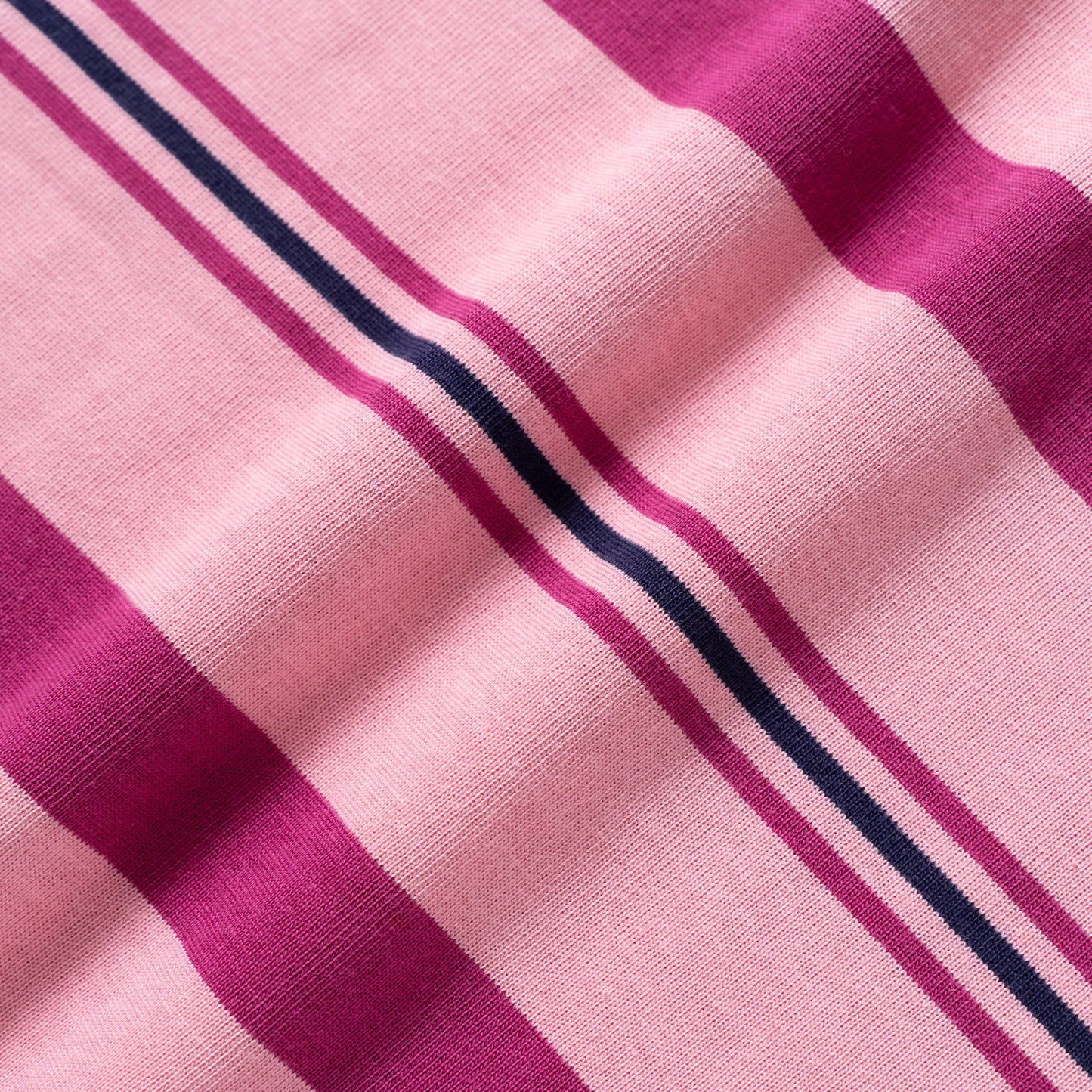 Pocket S/S Tee | Pink Border