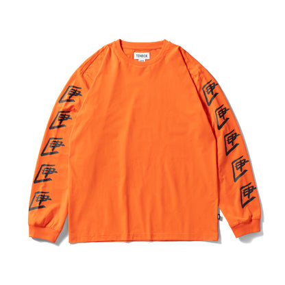 BOX L/S Tee | Orange