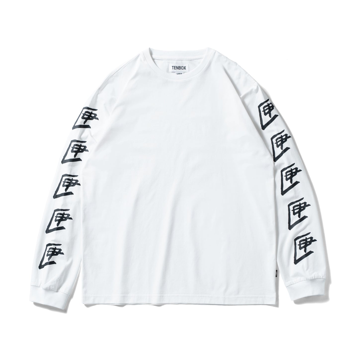 BOX L/S Tee | White