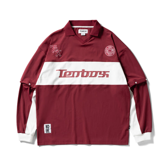 Convertible Game Shirt | Burgundy