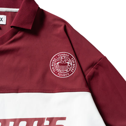 Convertible Game Shirt | Burgundy