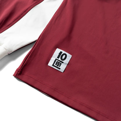 Convertible Game Shirt | Burgundy