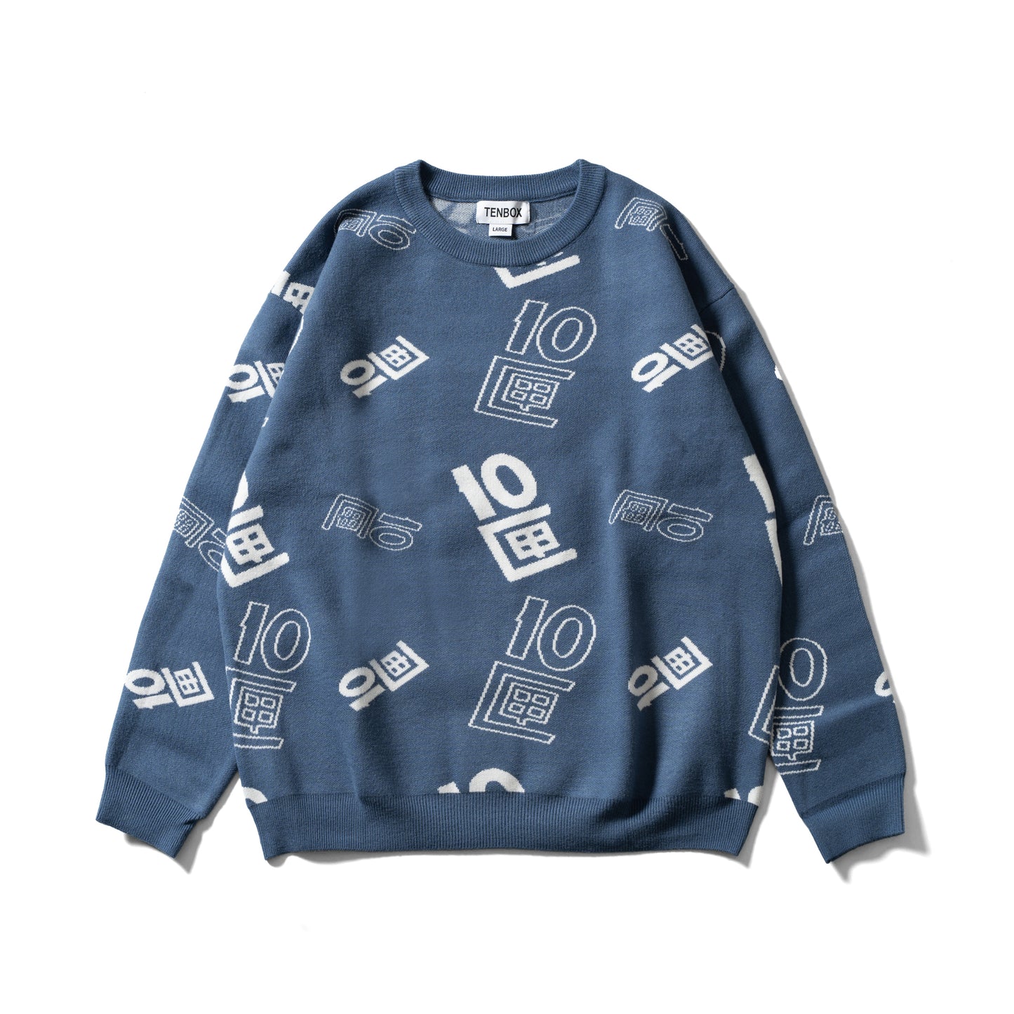 OG Logo Jacquard Sweater | Navy